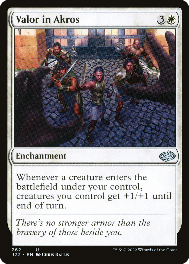 Valor in Akros [Jumpstart 2022] | Jomio and Rueliete's Cards and Comics