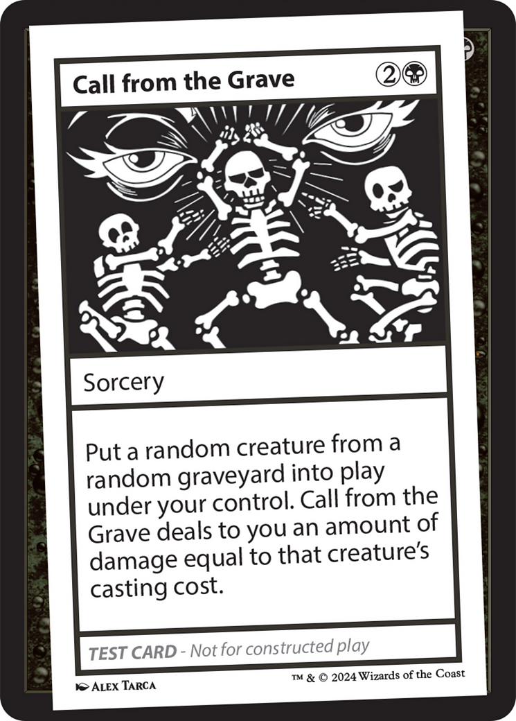 Call from the Grave [Mystery Booster 2 Playtest Cards] | Jomio and Rueliete's Cards and Comics