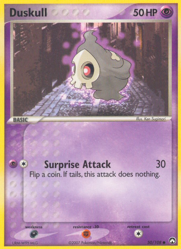 Duskull (50/108) [EX: Power Keepers] | Jomio and Rueliete's Cards and Comics
