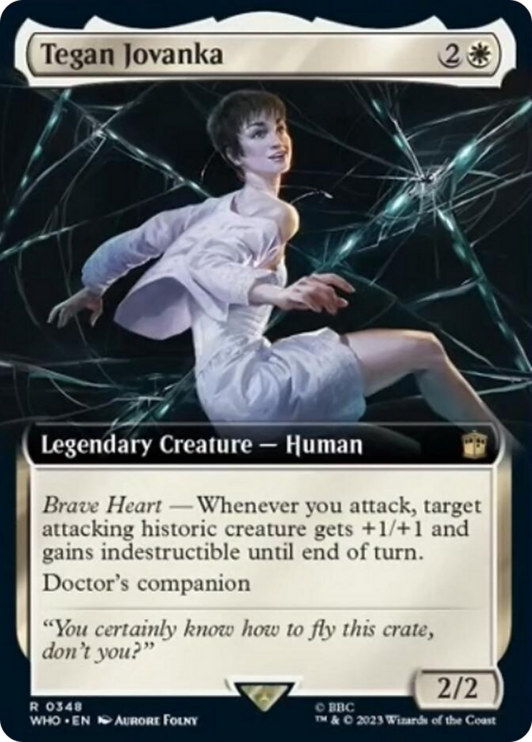 Tegan Jovanka (Extended Art) [Doctor Who] | Jomio and Rueliete's Cards and Comics