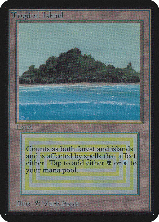 Tropical Island [Alpha Edition] | Jomio and Rueliete's Cards and Comics