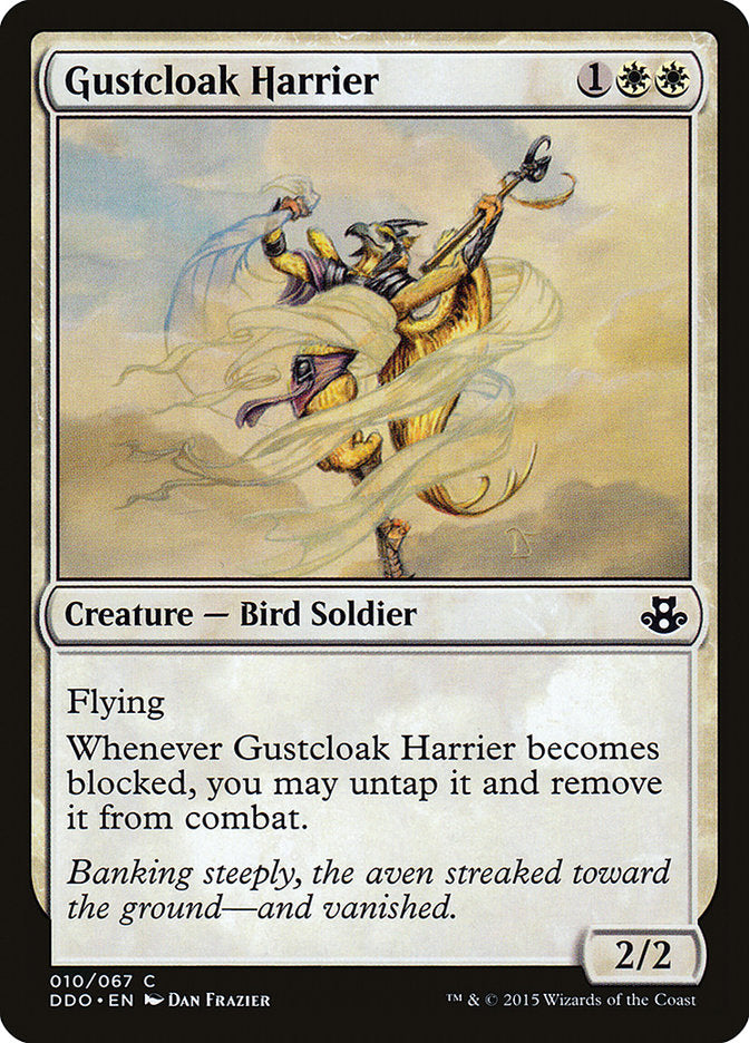 Gustcloak Harrier [Duel Decks: Elspeth vs. Kiora] | Jomio and Rueliete's Cards and Comics