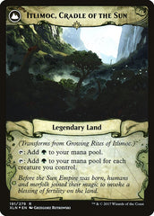 Growing Rites of Itlimoc // Itlimoc, Cradle of the Sun [Ixalan Prerelease Promos] | Jomio and Rueliete's Cards and Comics