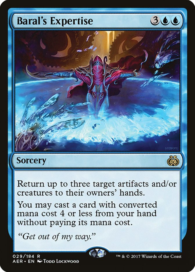 Baral's Expertise [Aether Revolt] | Jomio and Rueliete's Cards and Comics