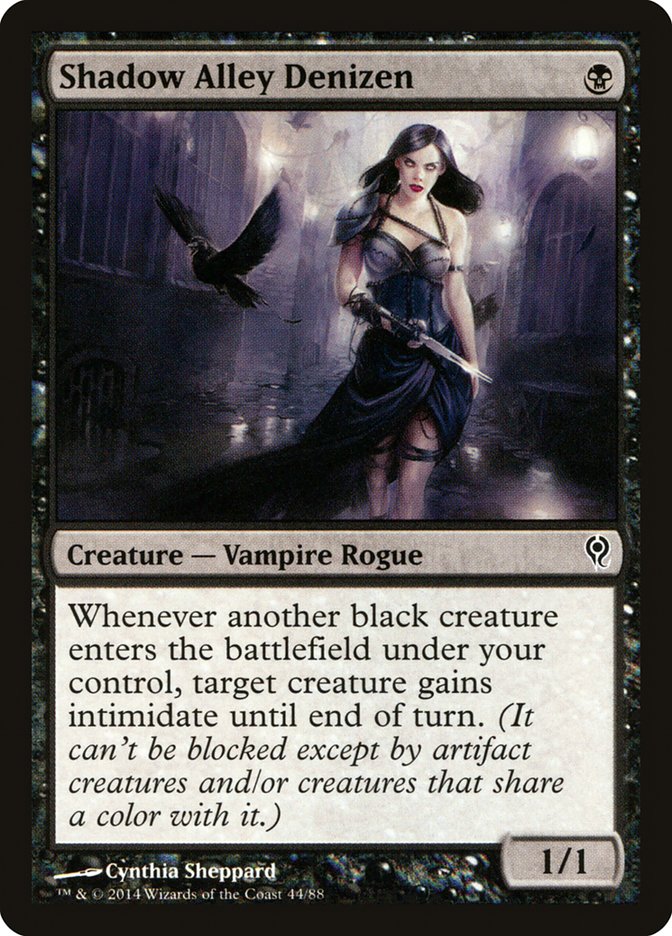 Shadow Alley Denizen [Duel Decks: Jace vs. Vraska] | Jomio and Rueliete's Cards and Comics