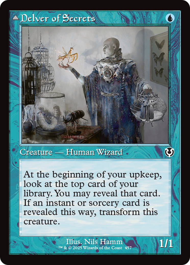 Delver of Secrets // Insectile Aberration (Retro Frame) [Innistrad Remastered] | Jomio and Rueliete's Cards and Comics