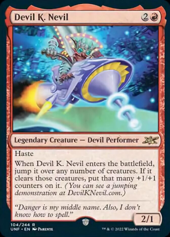 Devil K. Nevil [Unfinity] | Jomio and Rueliete's Cards and Comics