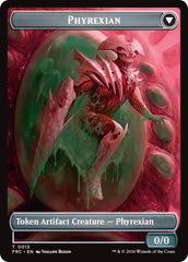 Phyrexian // Incubator Double-Sided Token [Reality Fracture Commander Tokens] | Jomio and Rueliete's Cards and Comics