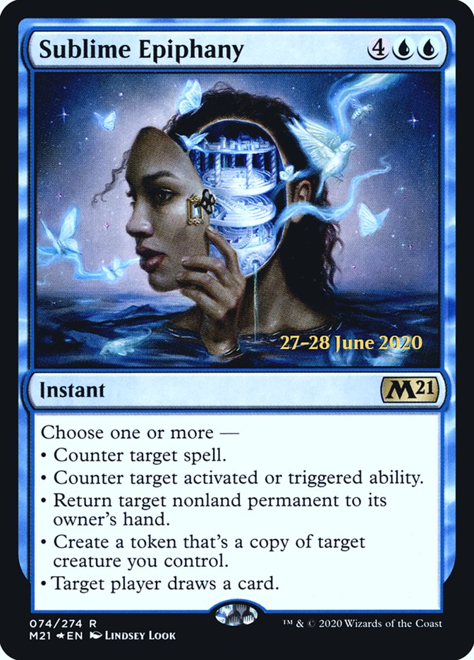 Sublime Epiphany [Core Set 2021 Prerelease Promos] | Jomio and Rueliete's Cards and Comics