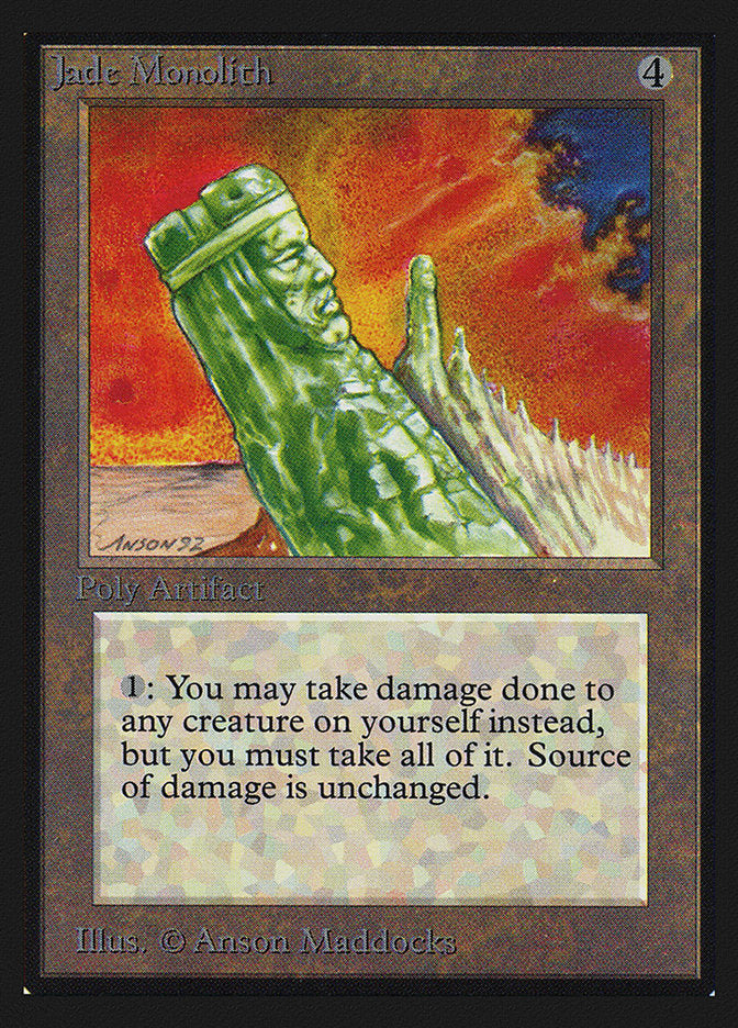 Jade Monolith [International Collectors' Edition] | Jomio and Rueliete's Cards and Comics