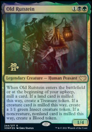 Old Rutstein [Innistrad: Crimson Vow Prerelease Promos] | Jomio and Rueliete's Cards and Comics
