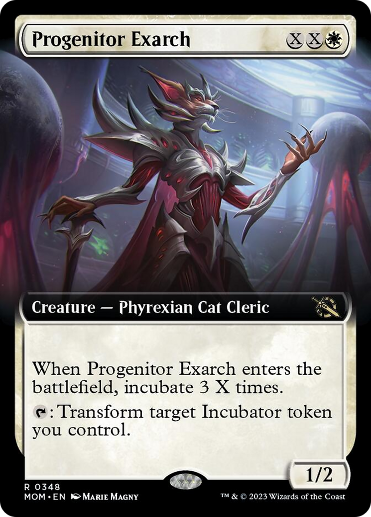 Progenitor Exarch (Extended Art) [March of the Machine] | Jomio and Rueliete's Cards and Comics