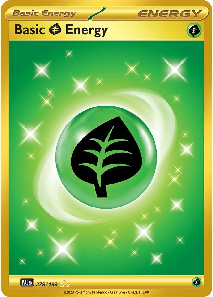 Basic Grass Energy (278/193) [Scarlet & Violet: Paldea Evolved] | Jomio and Rueliete's Cards and Comics
