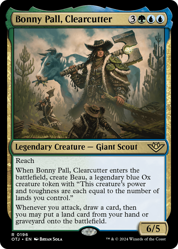 Bonny Pall, Clearcutter [Outlaws of Thunder Junction] | Jomio and Rueliete's Cards and Comics