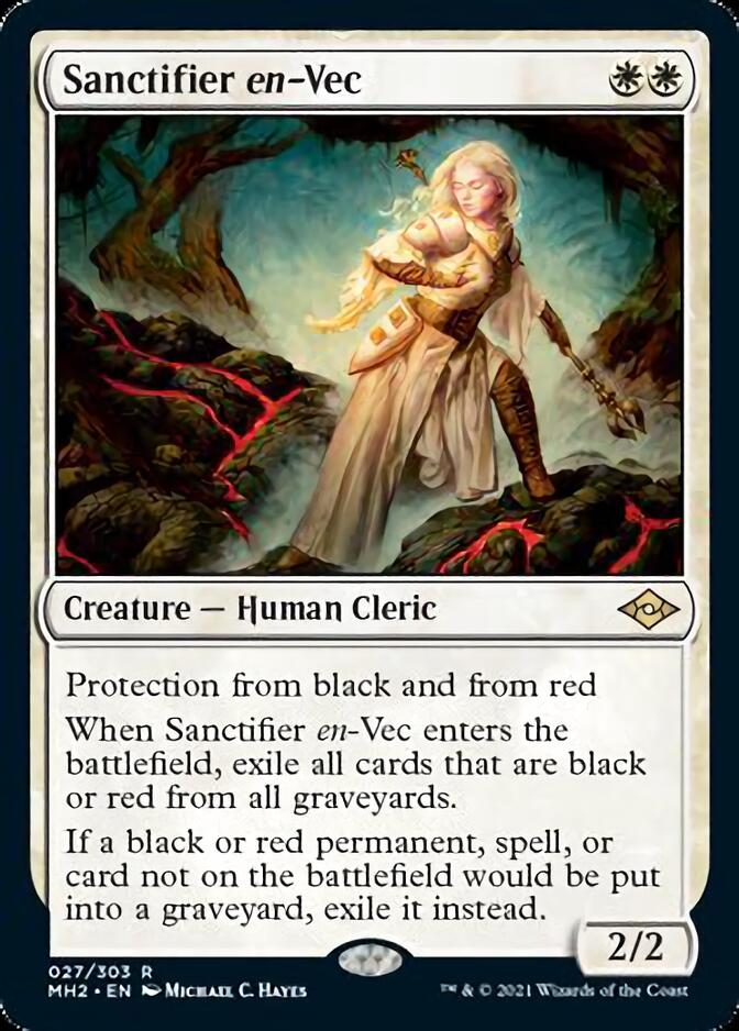 Sanctifier en-Vec [Modern Horizons 2] | Jomio and Rueliete's Cards and Comics