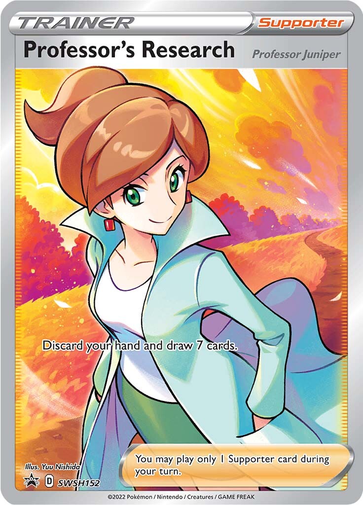 Professor's Research (SWSH152) [Sword & Shield: Black Star Promos] | Jomio and Rueliete's Cards and Comics