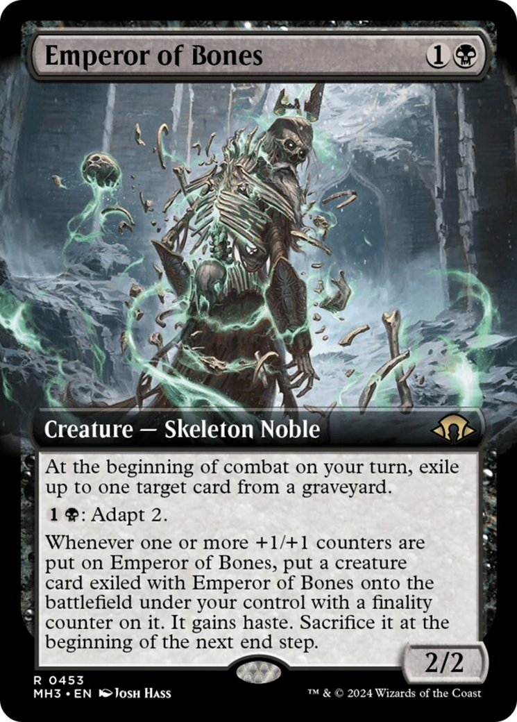 Emperor of Bones (Extended Art) [Modern Horizons 3] | Jomio and Rueliete's Cards and Comics