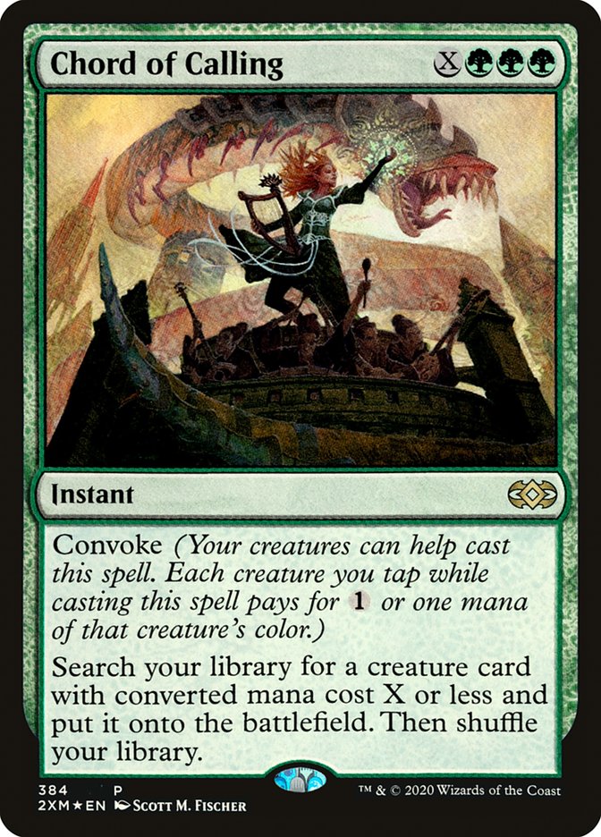 Chord of Calling [Double Masters Promos] | Jomio and Rueliete's Cards and Comics