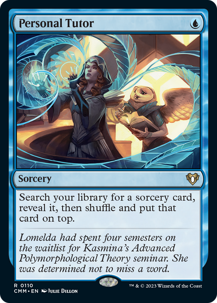 Personal Tutor [Commander Masters] | Jomio and Rueliete's Cards and Comics