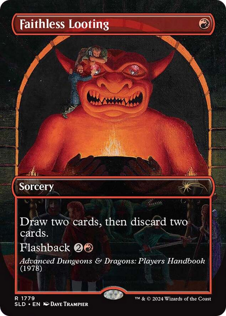 Faithless Looting [Secret Lair Drop Series] | Jomio and Rueliete's Cards and Comics