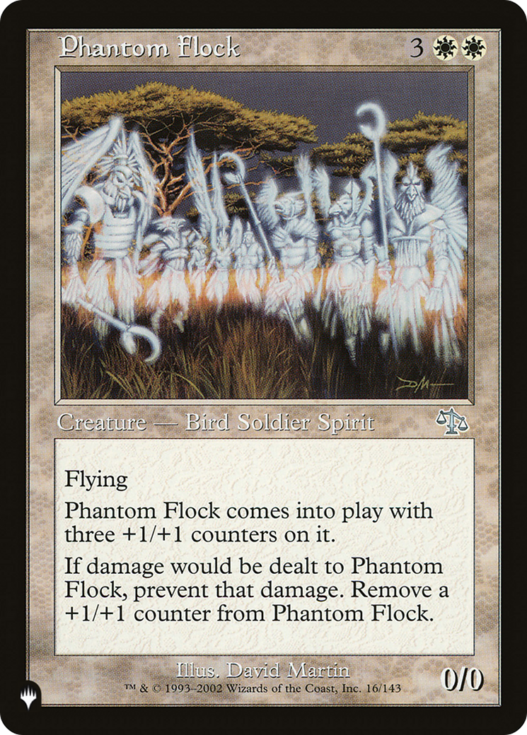 Phantom Flock [The List] | Jomio and Rueliete's Cards and Comics