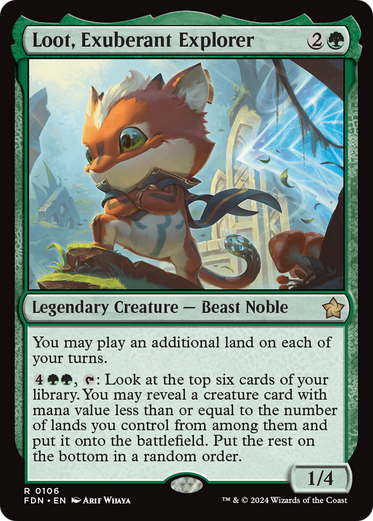 Loot, Exuberant Explorer [Foundations] | Jomio and Rueliete's Cards and Comics