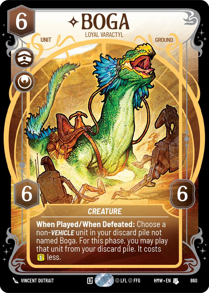 Boga - Loyal Varactyl (860) (Prestige Foil) (860) [Homeworlds] | Jomio and Rueliete's Cards and Comics
