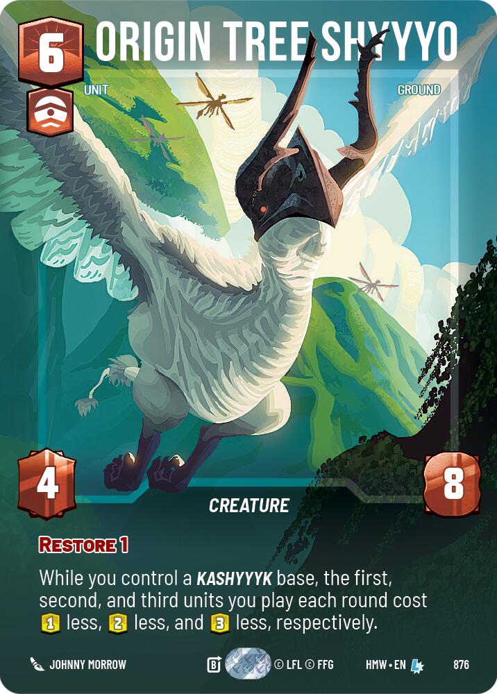 Origin Tree Shyyyo (876) (Prestige Foil) (876) [Homeworlds] | Jomio and Rueliete's Cards and Comics