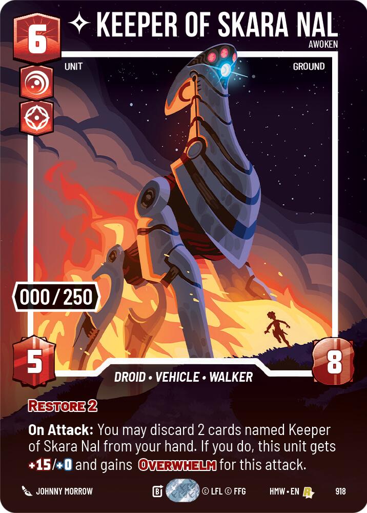Keeper of Skara Nal - Awoken (918) (Serialized) (918) [Homeworlds] | Jomio and Rueliete's Cards and Comics