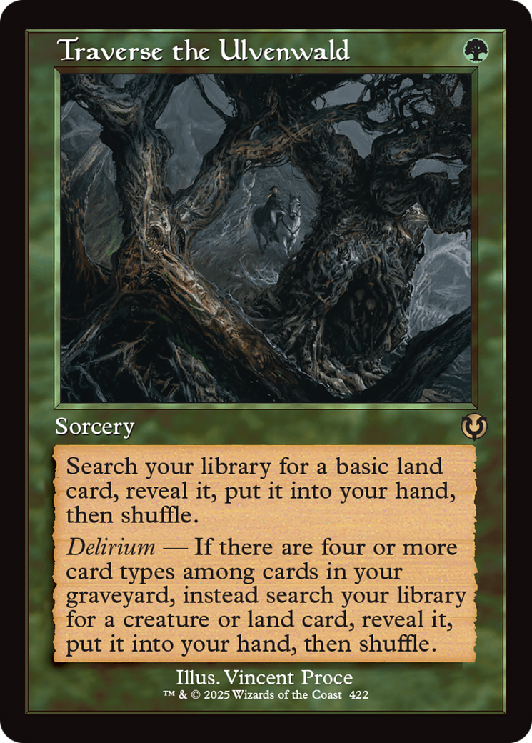 Traverse the Ulvenwald (Retro Frame) [Innistrad Remastered] | Jomio and Rueliete's Cards and Comics