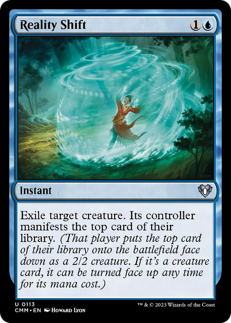 Reality Shift [Commander Masters] | Jomio and Rueliete's Cards and Comics