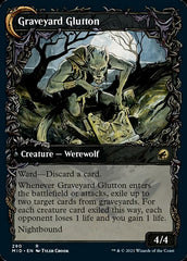 Graveyard Trespasser // Graveyard Glutton (Showcase Equinox) [Innistrad: Midnight Hunt] | Jomio and Rueliete's Cards and Comics