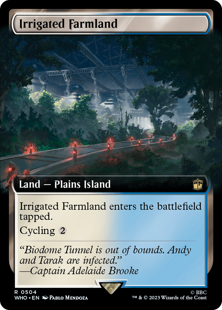 Irrigated Farmland (Extended Art) [Doctor Who] | Jomio and Rueliete's Cards and Comics