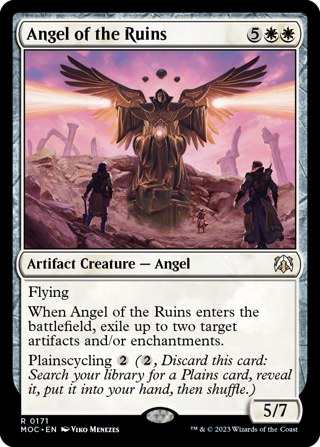 Angel of the Ruins [March of the Machine Commander] | Jomio and Rueliete's Cards and Comics