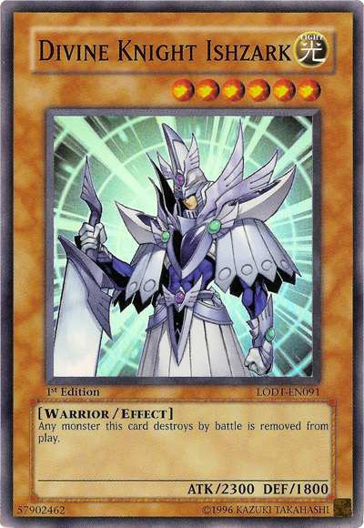 Divine Knight Ishzark [LODT-EN091] Super Rare | Jomio and Rueliete's Cards and Comics