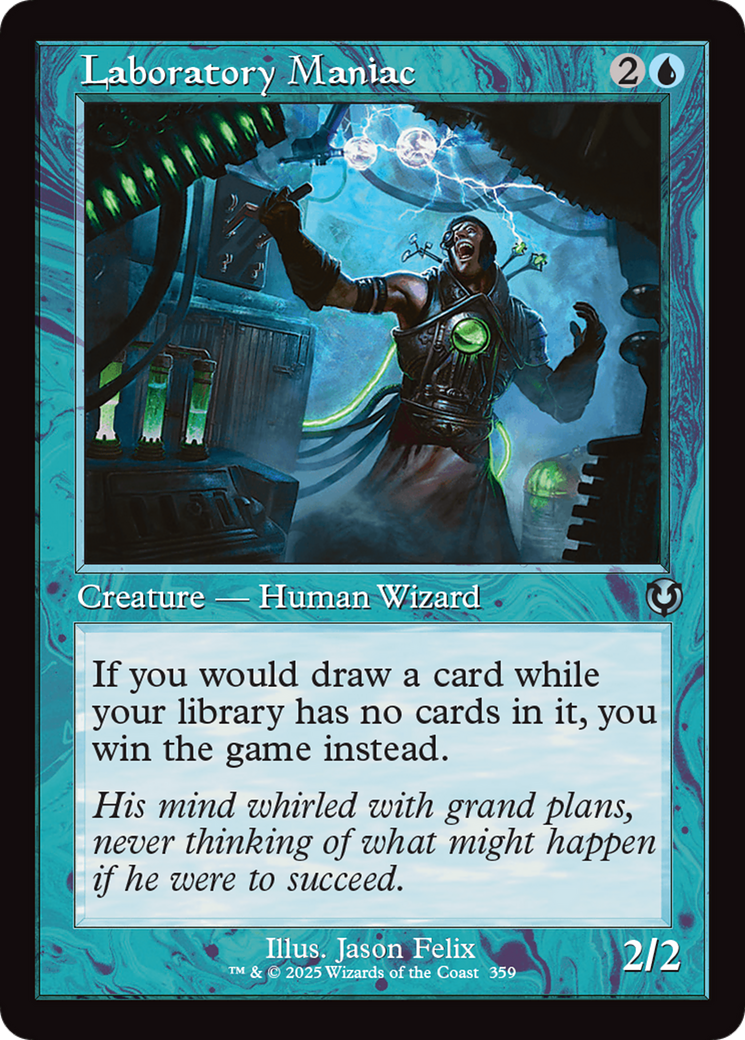 Laboratory Maniac (Retro Frame) [Innistrad Remastered] | Jomio and Rueliete's Cards and Comics