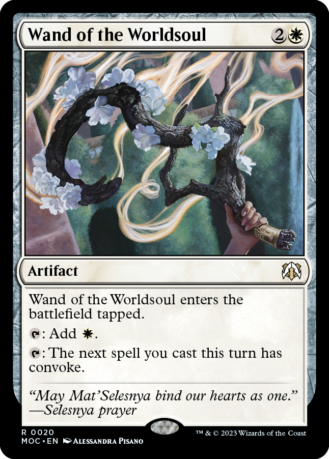 Wand of the Worldsoul [March of the Machine Commander] | Jomio and Rueliete's Cards and Comics