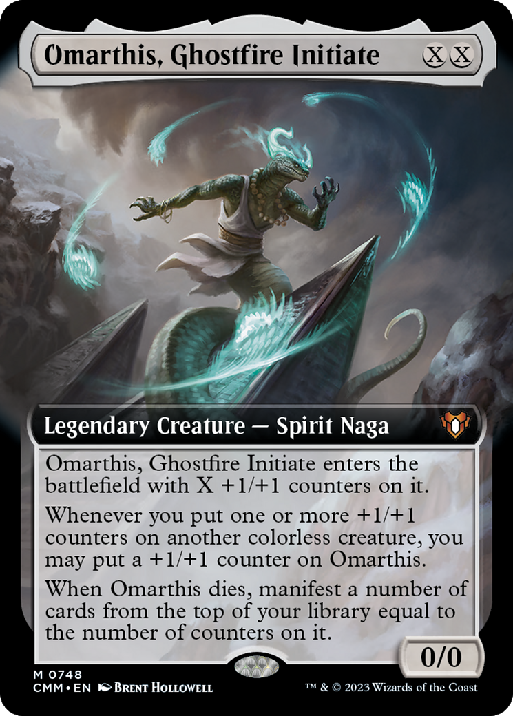 Omarthis, Ghostfire Initiate (Extended Art) [Commander Masters] | Jomio and Rueliete's Cards and Comics