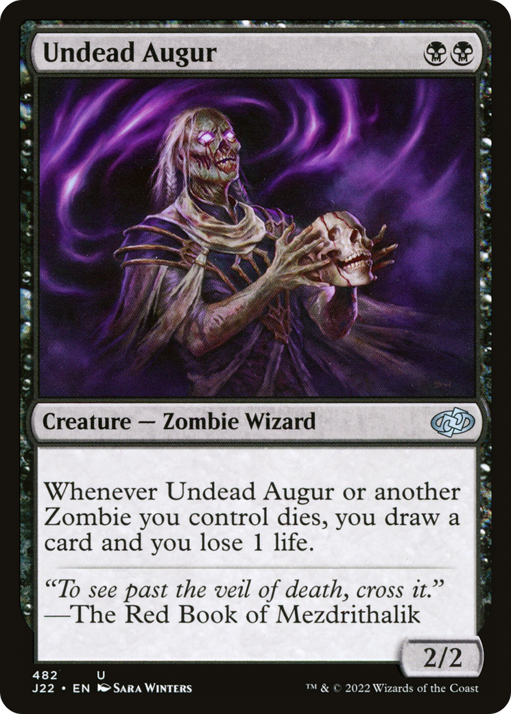 Undead Augur [Jumpstart 2022] | Jomio and Rueliete's Cards and Comics