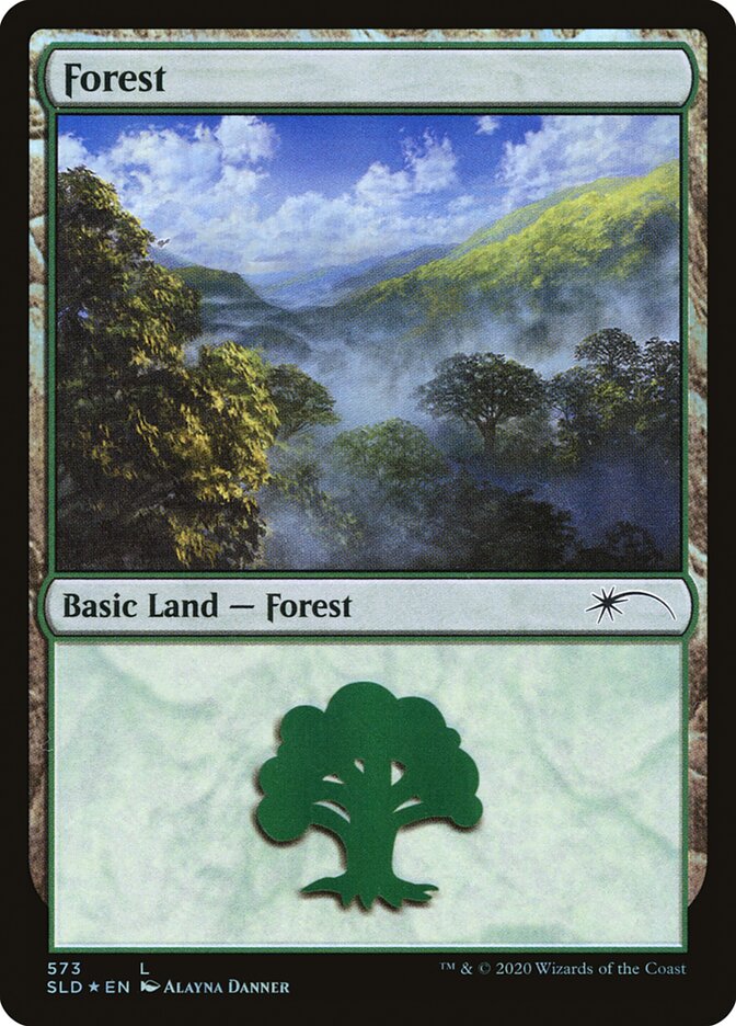 Forest (Lands) (573) [Secret Lair Drop Promos] | Jomio and Rueliete's Cards and Comics