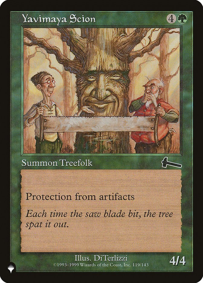 Yavimaya Scion [The List] | Jomio and Rueliete's Cards and Comics