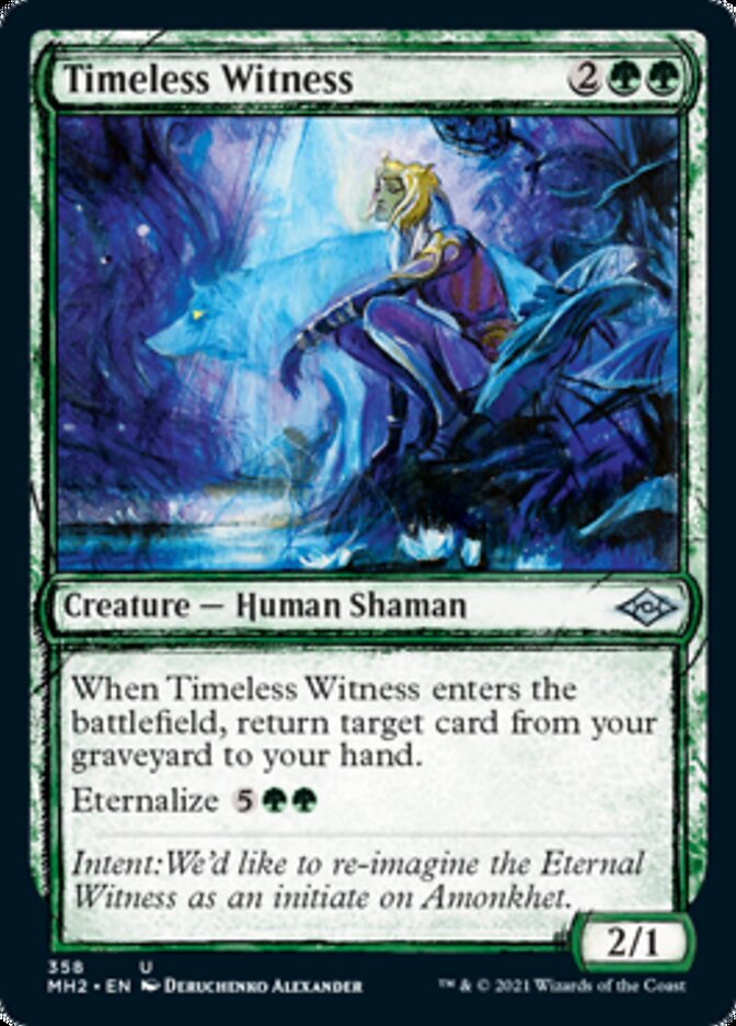 Timeless Witness (Sketch) [Modern Horizons 2] | Jomio and Rueliete's Cards and Comics
