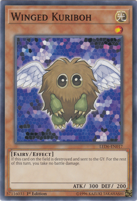 Winged Kuriboh [LED6-EN017] Common | Jomio and Rueliete's Cards and Comics