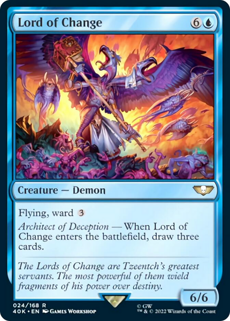 Lord of Change [Warhammer 40,000] | Jomio and Rueliete's Cards and Comics