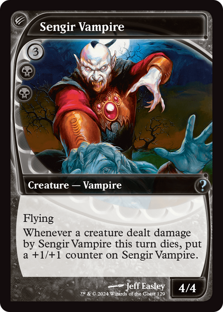 Sengir Vampire (Future Sight) [Mystery Booster 2] | Jomio and Rueliete's Cards and Comics