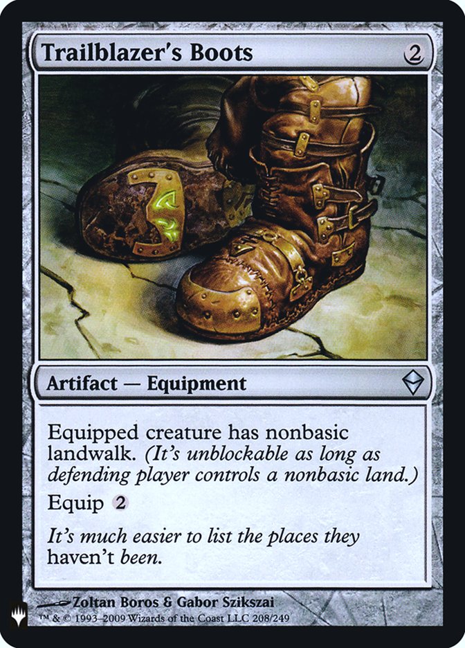 Trailblazer's Boots [Mystery Booster] | Jomio and Rueliete's Cards and Comics