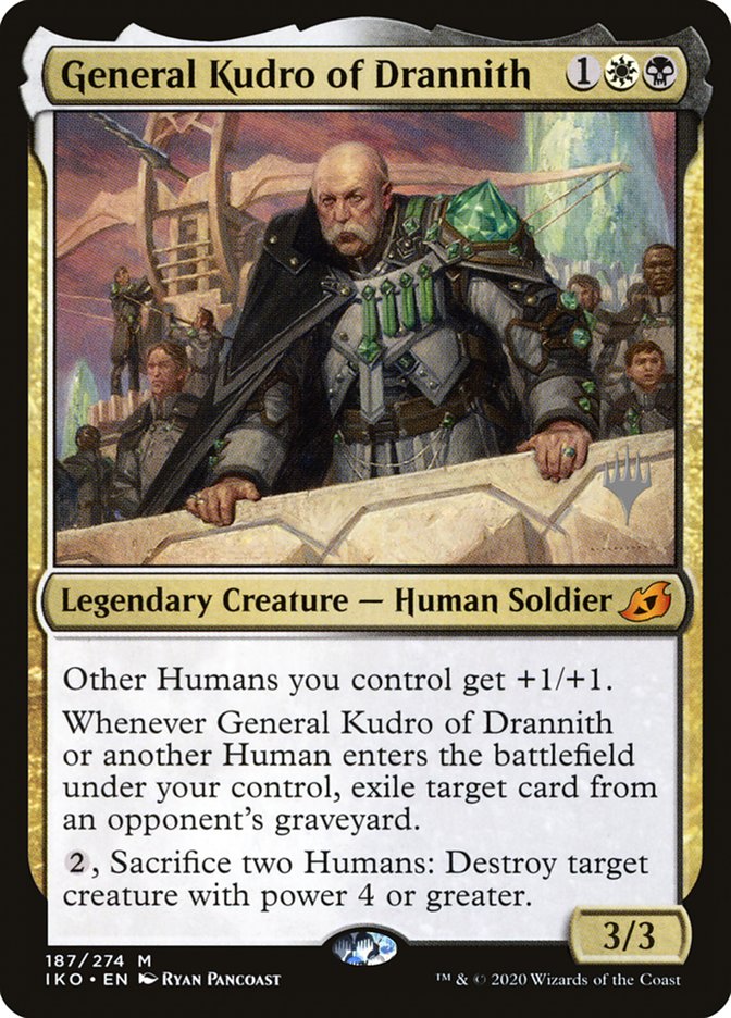 General Kudro of Drannith (Promo Pack) [Ikoria: Lair of Behemoths Promos] | Jomio and Rueliete's Cards and Comics