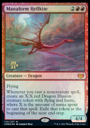 Manaform Hellkite [Innistrad: Crimson Vow Prerelease Promos] | Jomio and Rueliete's Cards and Comics