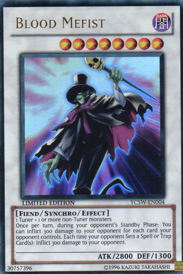 Blood Mefist [YCSW-EN004] Ultra Rare | Jomio and Rueliete's Cards and Comics