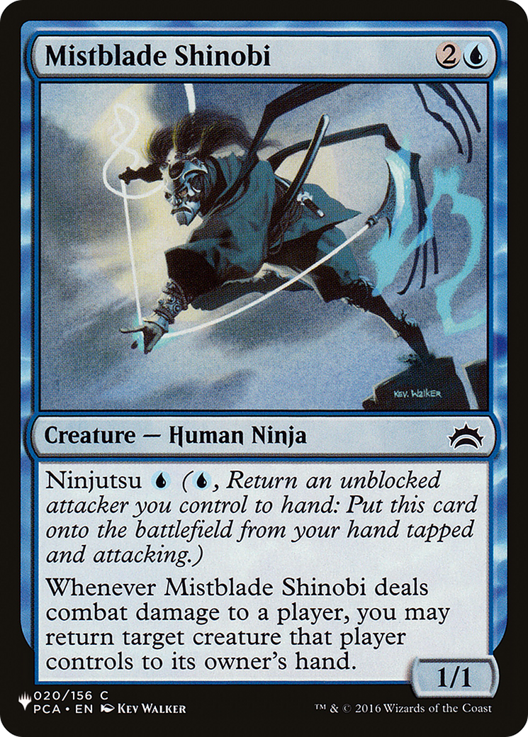 Mistblade Shinobi [The List] | Jomio and Rueliete's Cards and Comics